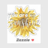 Mignonne Vous Êtes Mon Sticker Sunshine Sunshine Y (Feuille)