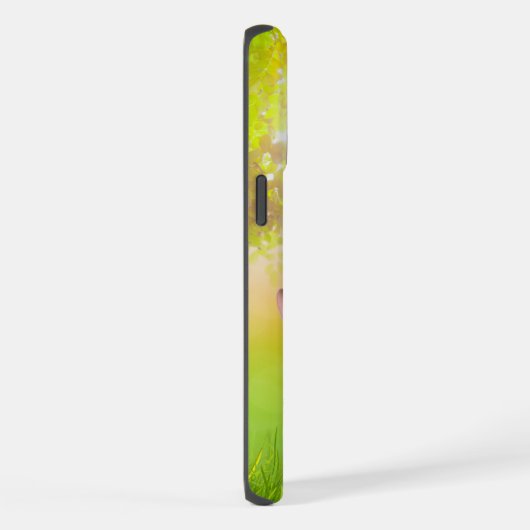 Mignonne, Whimsical Joyeuse Pâques avec 2 lapins (Côté droit)