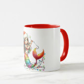Mignonnes Mugs de Noël pour les enfants - Festive (Devant droit)