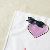 Mignonnes Parties scintillant avec serviette de pl (En situation)