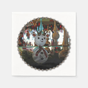 Mignonnes serviettes en papier de Noël !