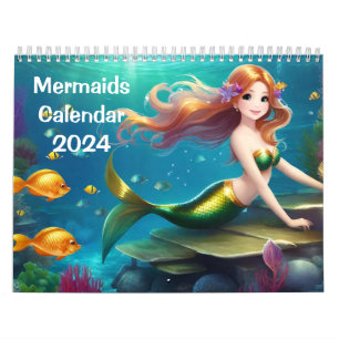 Mignonnes sirènes - Calendrier pour enfants