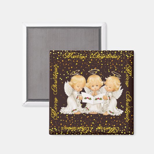 Mignons Angles de carolage Magnets (Recto/Verso)