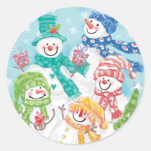 Mignons autocollants de Noël
