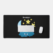 Mignons étoiles chantant, lune et bande dessinée d (Clavier et souris)