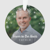 Mignons Feux de neige Mémorial photo Père (devant)