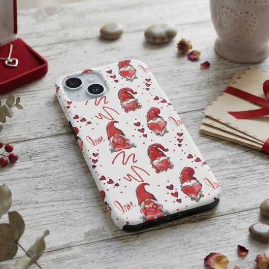 Mignons gnomes d'amour de la Saint-Valentin