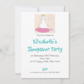 Mignons Invitations géants de l'aube et du chat (Dos)