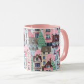 Mignons Maisons Mug (Devant droit)