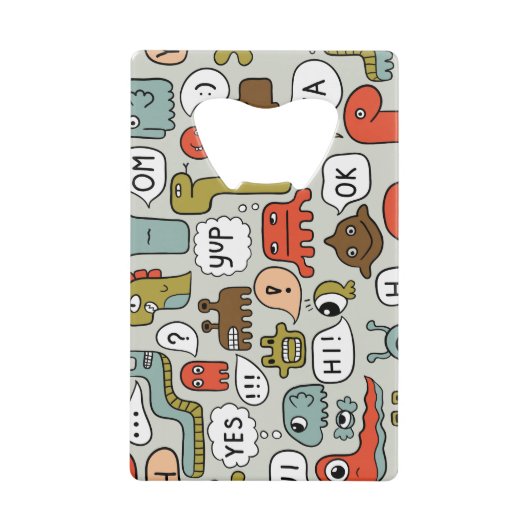 Mignons monstres de dessin : Arrière - plan sans c (Devant)