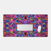 Mignons motifs floraux abstraits colorés (Clavier et souris)