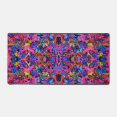 Mignons motifs floraux abstraits colorés (Recto)