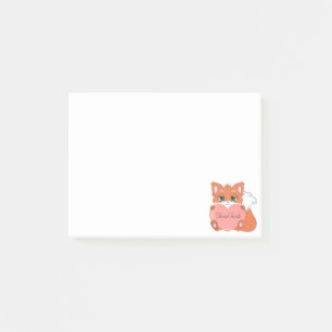 Mignons petits renards Post-it