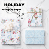 Mignons Snowmen de Noël, Elfe, Feuilles de papier