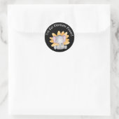 "Mignons stickers bébé éléphant enfants (Sac)