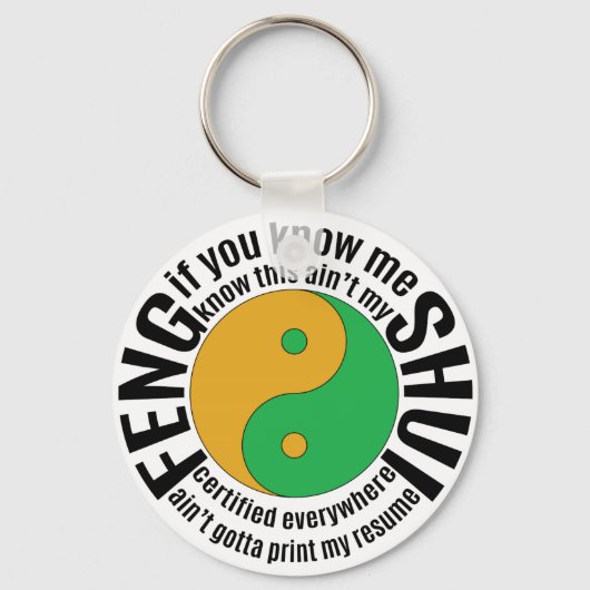 Migos Feng Shui Sleutelhanger (Voorkant)