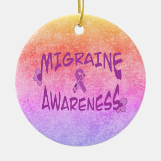 Migraine Awareness Ornament