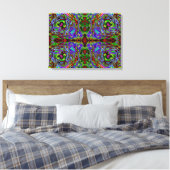 "Migraine - Het is meer dan alleen hoofdpijn" Canvas Afdruk (Insitu (Slaapkamer))