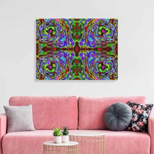 "Migraine - Het is meer dan alleen hoofdpijn" Canvas Afdruk (Insitu (Woonkamer))