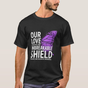 Migraine Hoofdpijn Bewustzijn Onbreekbaar Schild M T-shirt