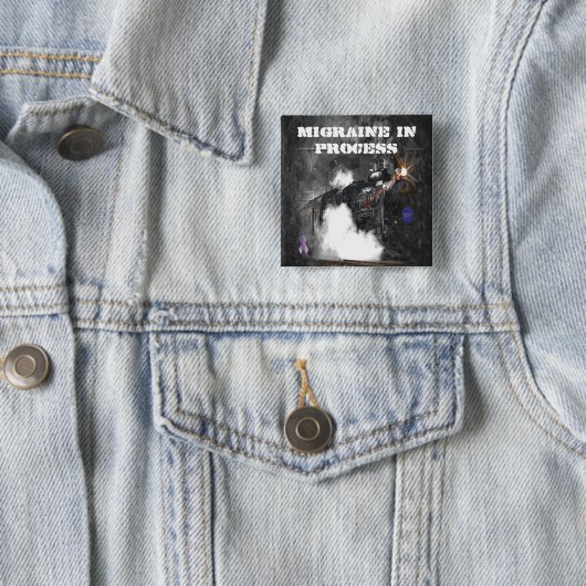 Migraine in proces Button (In situ)