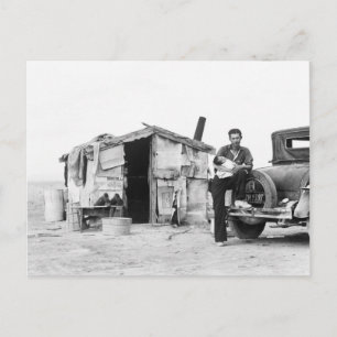 Migrant home 1937. briefkaart