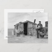 Migrant Mexicaanse Arbeider: 1937 Briefkaart (Voorkant / Achterkant)