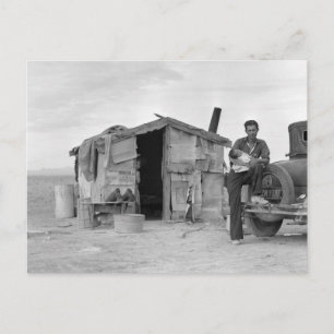 Migrant Mexicaanse Arbeider: 1937 Briefkaart