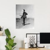 Migrant Walking - 1935 Poster (Thuiskantoor)