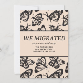 Migratie bewegende aankondiging