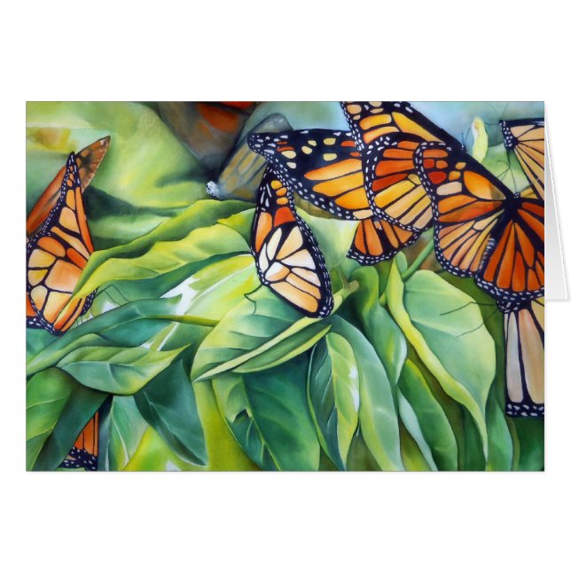 Migratie van het Monarch Morning Light (Voorkant Horizontaal)