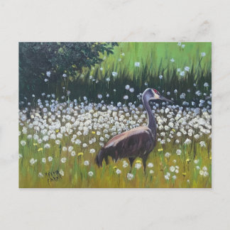Migrating Sandhill Cranes Briefkaart