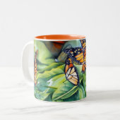 Migration de la tasse de matin de monarque (Devant gauche)