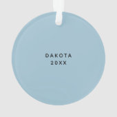 Migre My Very First Boo Photo Halloween Bleu (dos)