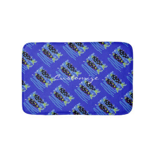 migrerende vis in elke kleur Thunder_Cove Badmat