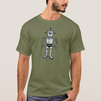 Mihmiverse "Danny Johnson redt de wereld" Robot T-shirt