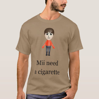 MII heb een sigaret nodig jongen T-shirt