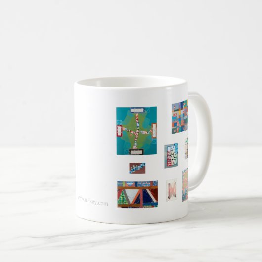 Miikny Peintures Groupe Mug (Devant droit)