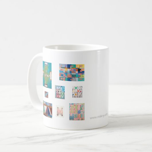 Miikny Peintures Groupe Mug (Devant gauche)