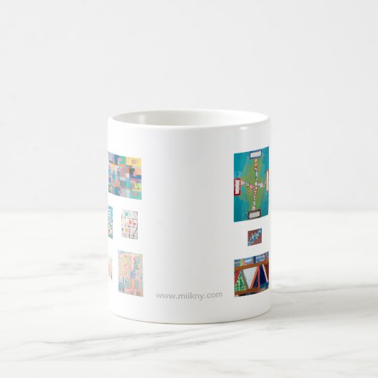 Miikny Peintures Groupe Mug (Centre)