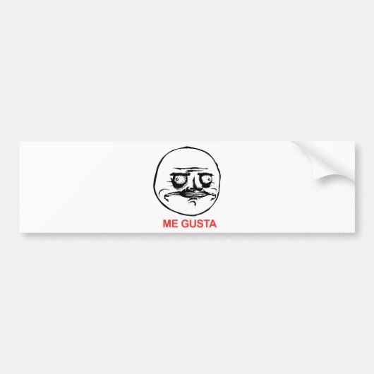 Mij Bevalt Bumpersticker (Voorkant)