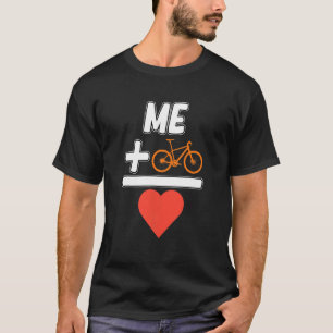 Mij en fietsen Fietserijwiel Wielrijden Grafisch T-shirt