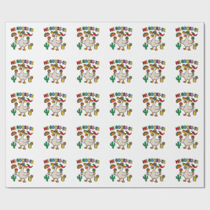 Mij gans-Ta Grappige Mexicaanse Spaanse Gans Cadeaupapier