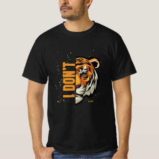 Mij Niks Kan Schelen T-Shirt Met Ongestoorde Uitst