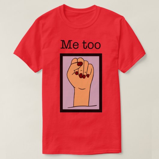 Mij ook t-shirt (Design voorkant)