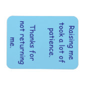 Mij opvoeden magneet (Horizontaal)