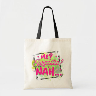 Mij sarcastisch? Schoudertas Tote Bag