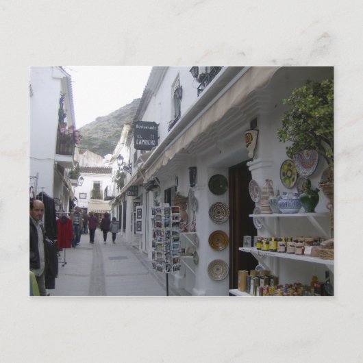 Mijas Pueblo, Spanje Briefkaart (Voorkant)