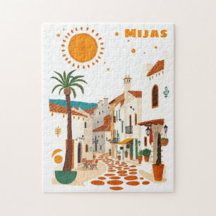 Mijas Spanje vakantie Andalucia Costa sol Legpuzzel