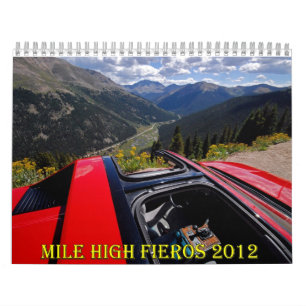 Mijl Hoge Fieros 2012 Kalender